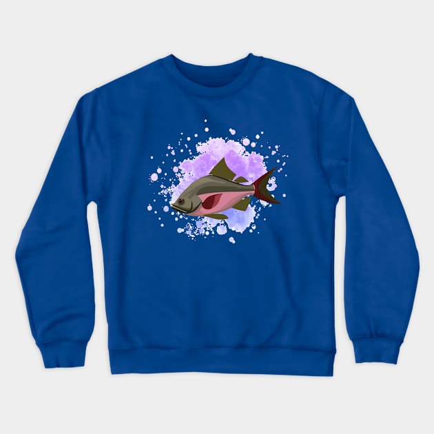 Fish Crewneck Sweatshirt by Kalle